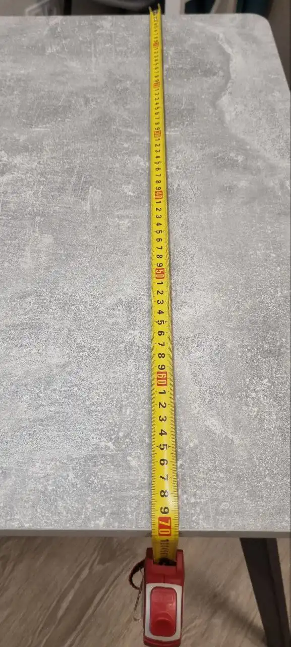 Стол 110×70×70, мдф/сталь