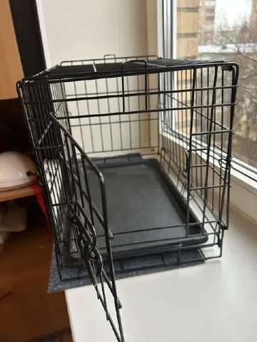Клетка переноска складная для кошки или маленькой собаки - Животные в Москва