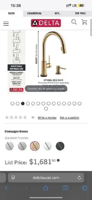 Смеситель Delta с голосовым помощником - Для дома и дачи в Москва