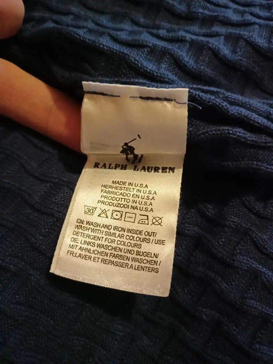 Мужской кардиган Polo Ralph Lauren
