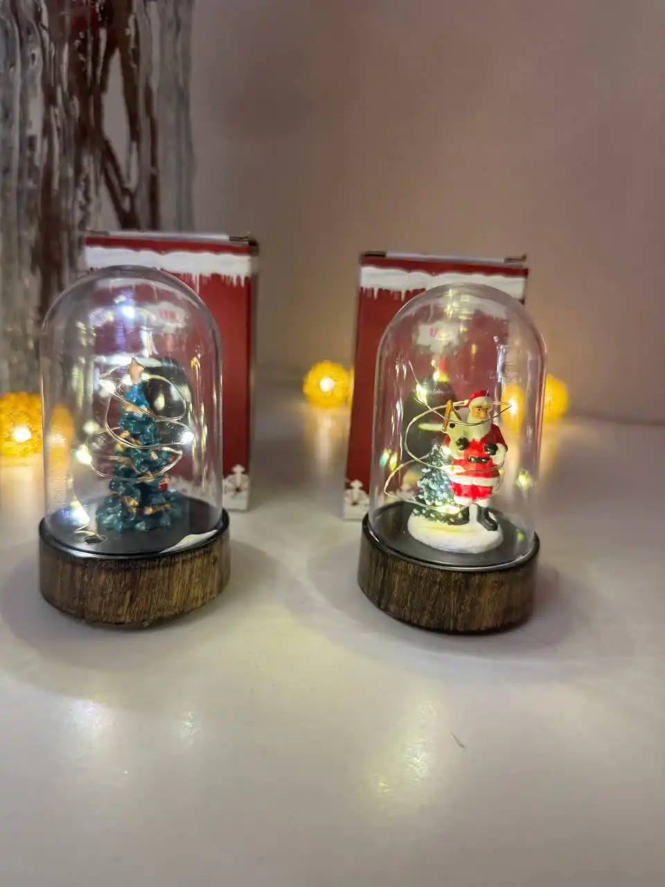 Новогодние фонари, свечи, кружки