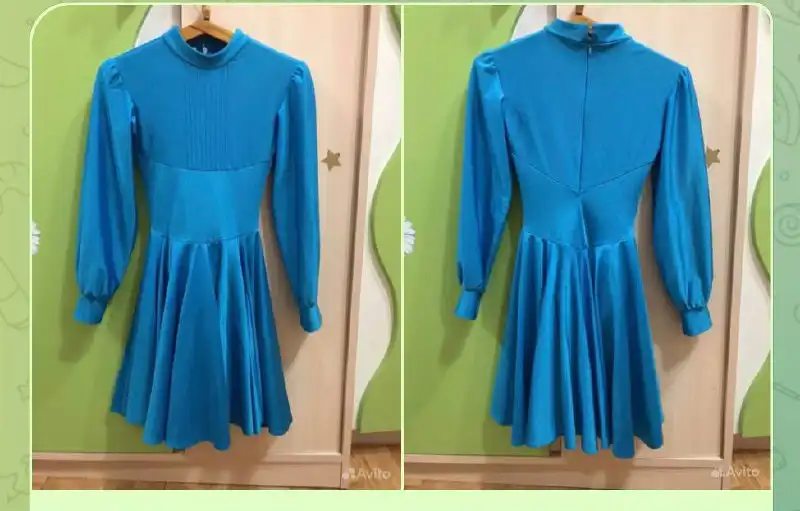 Платье для танцев на 7-9 лет