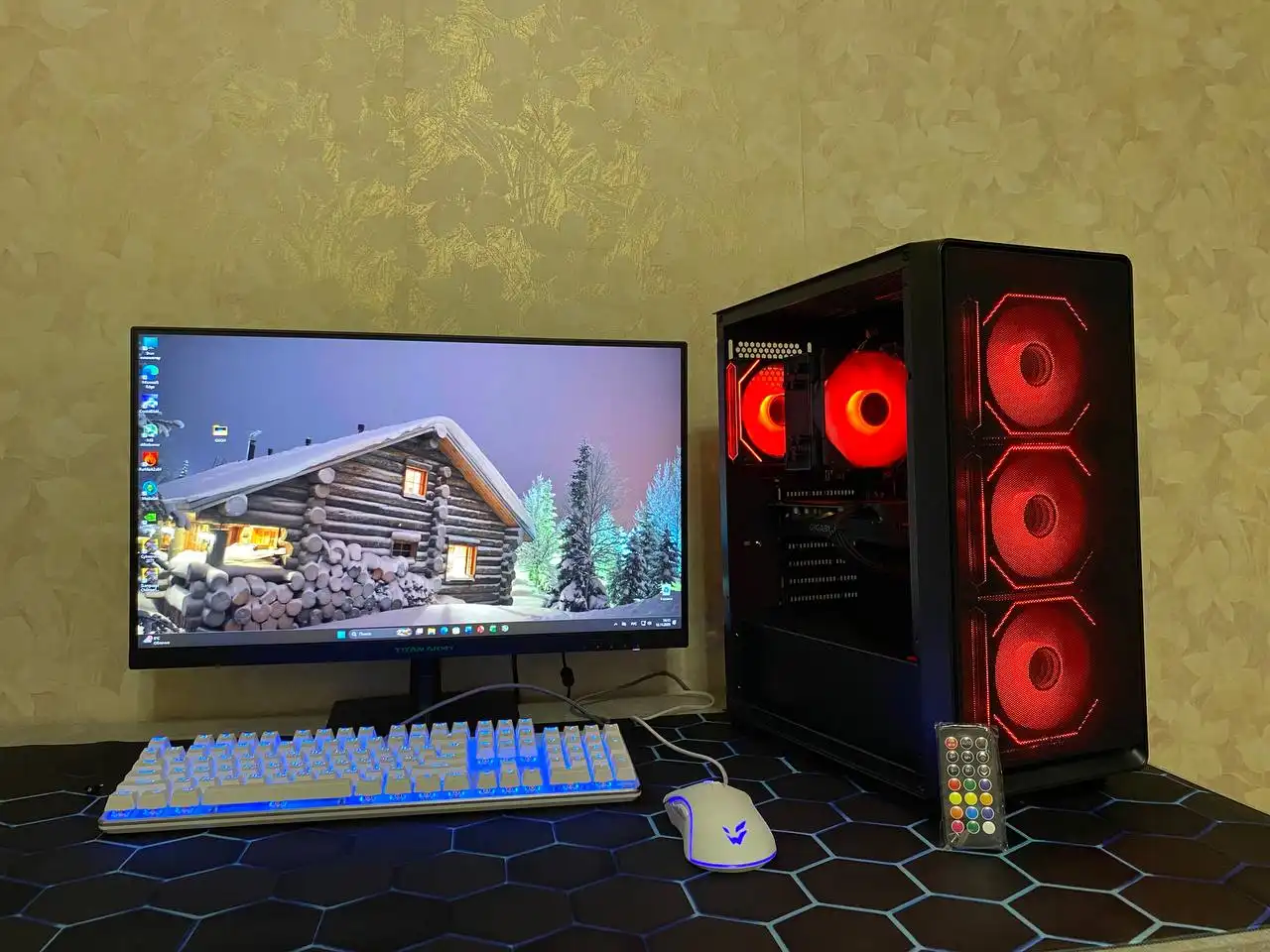 Игровой системный блок Ryzen 5 5500 с GTX 1660