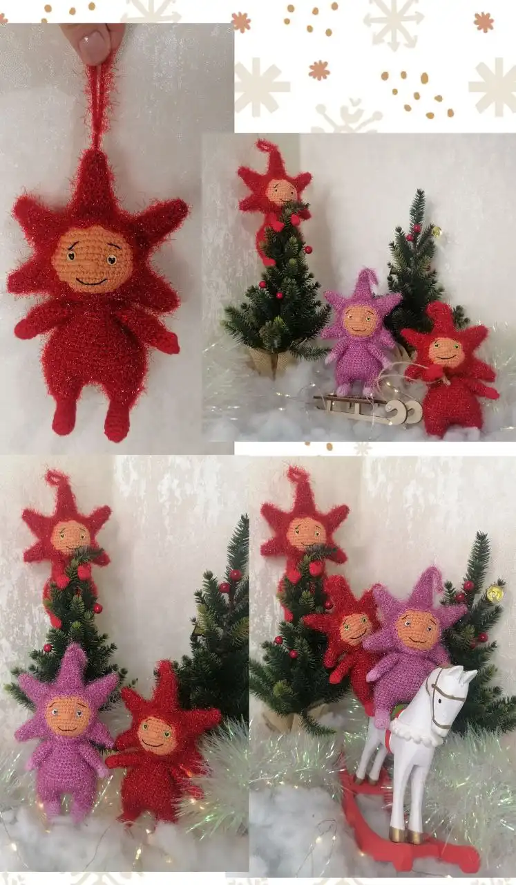 Интерьерная игрушка на проволочном каркасе