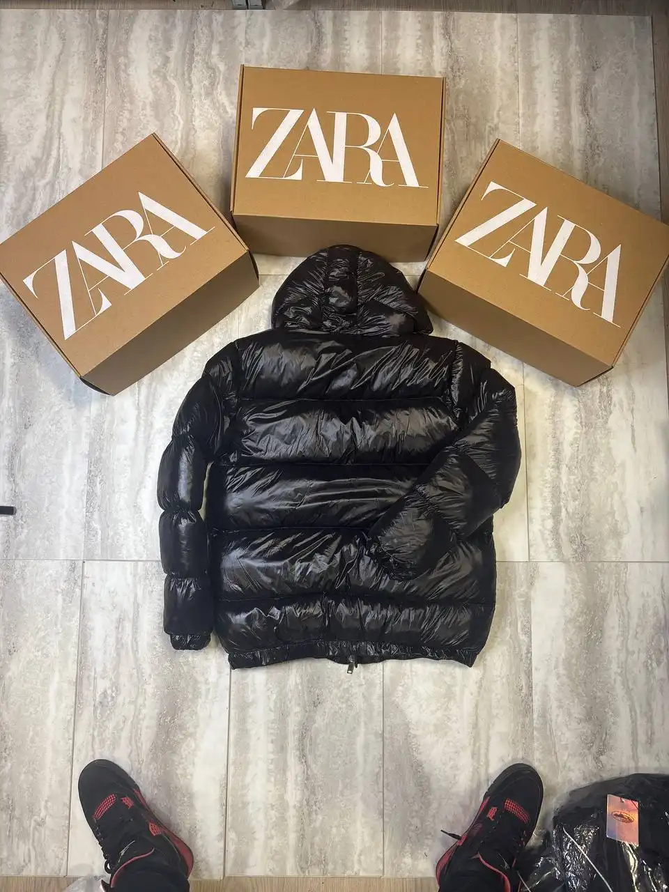 Пуховик Zara новый, размеры L-XL