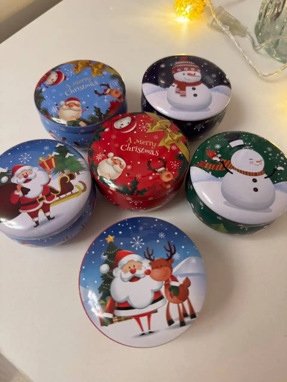 Новогодние фонари, свечи, сувениры