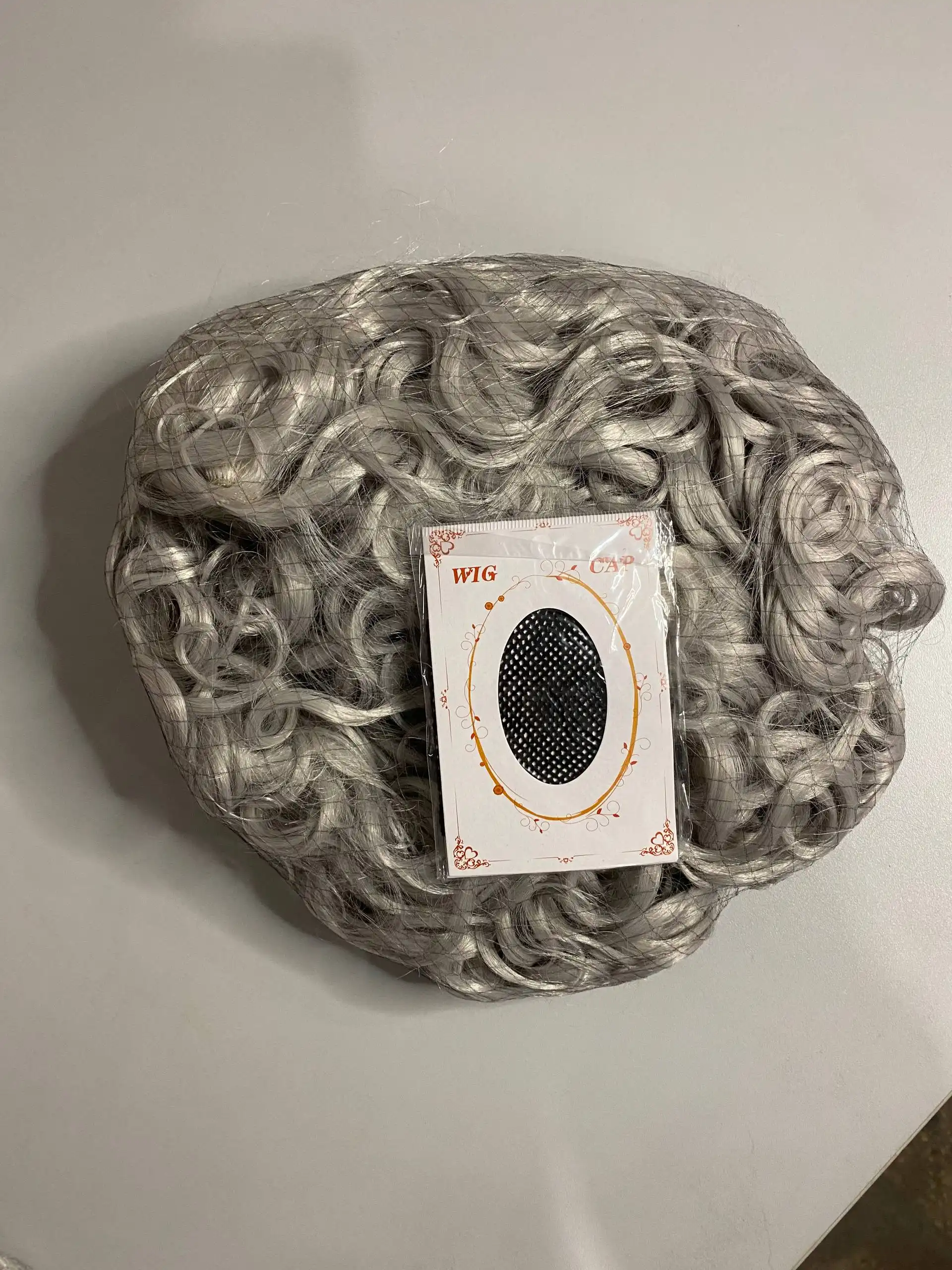 Парик и борода Деда Мороза