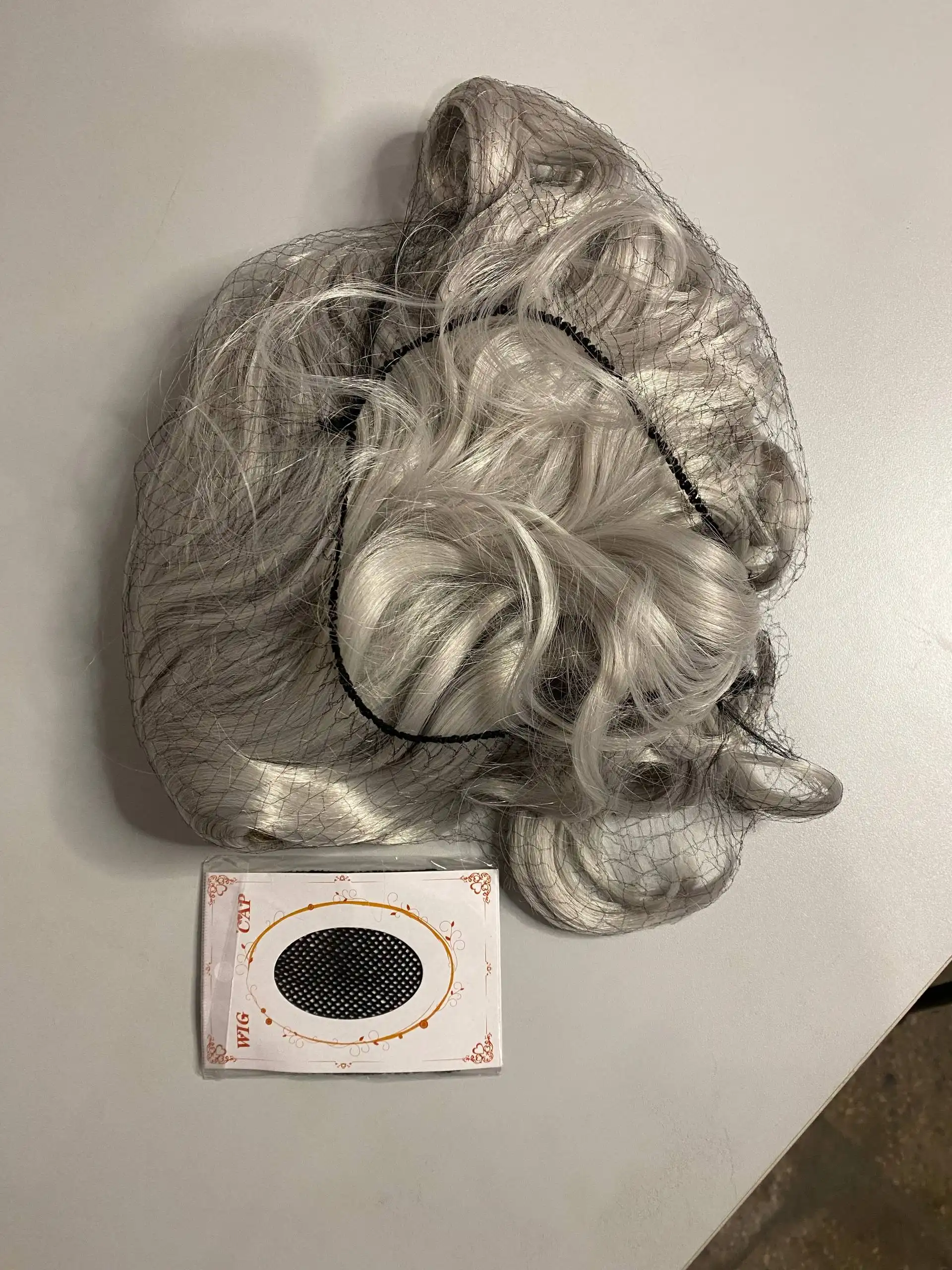 Парик и борода Деда Мороза