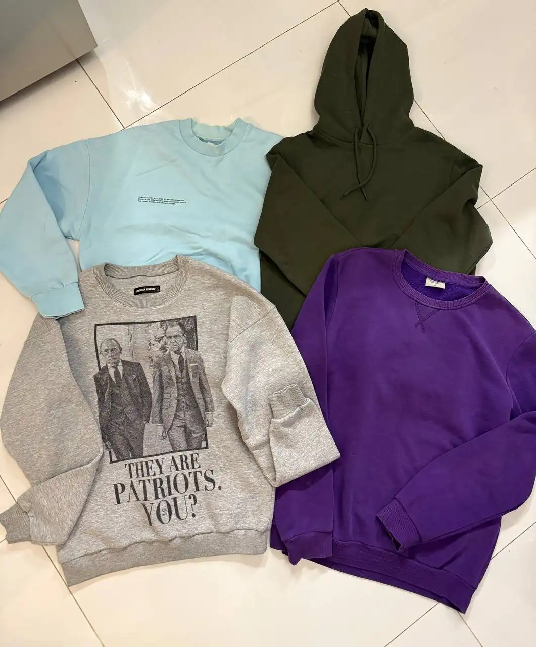 Толстовки мужские