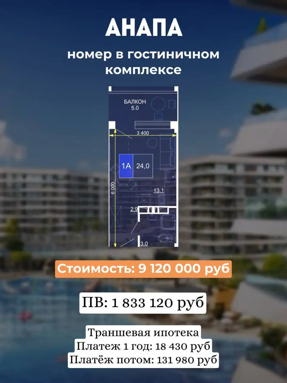 Недвижимость в Анапе для отдыха и жизни