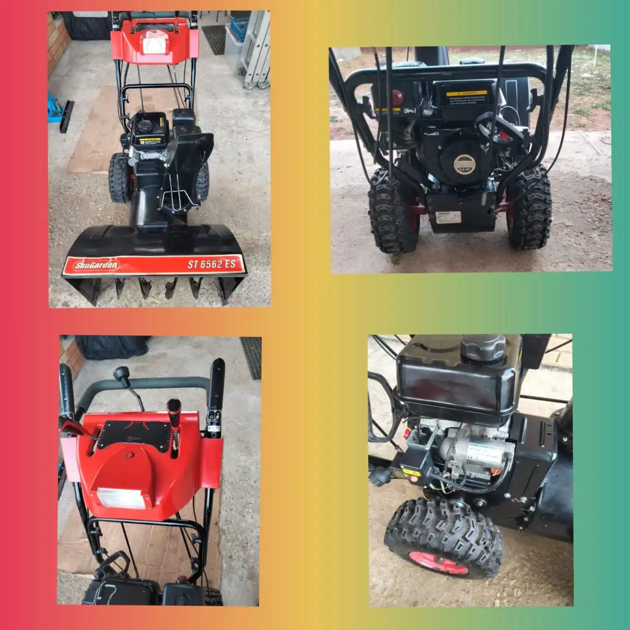 Снегоуборщик Sungarden ST6562ES с электростартером