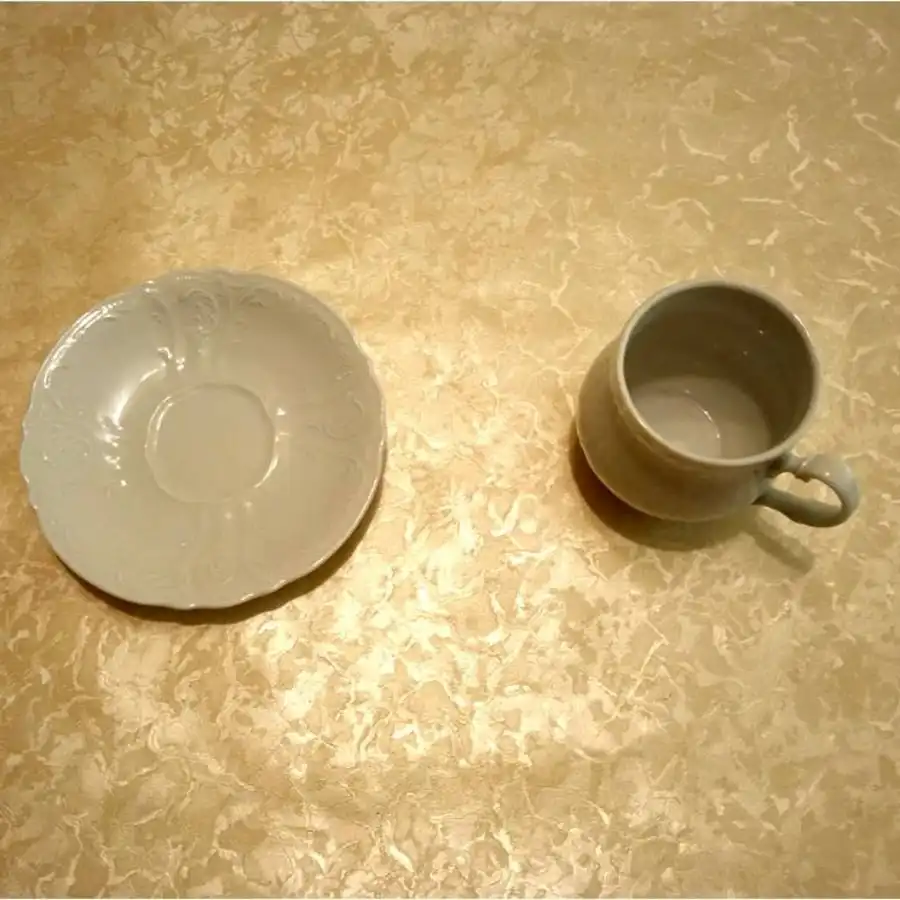 Новая чайная пара из фарфора