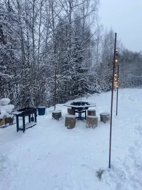 Отдых в зимнем Подмосковье в домиках A-Pushka - Услуги в Москва