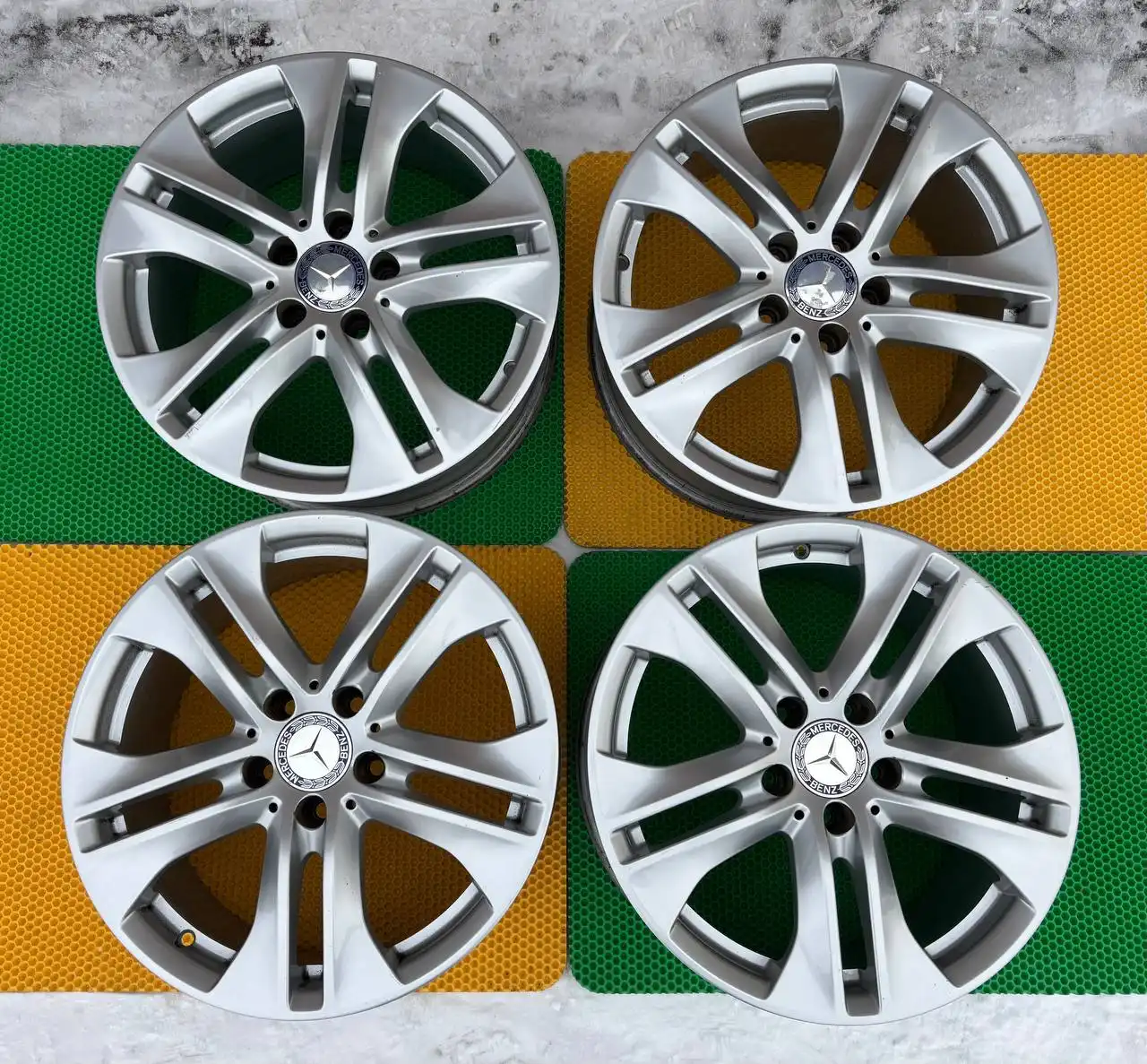 Диски Mercedes RONAL R17 5/112 из Японии