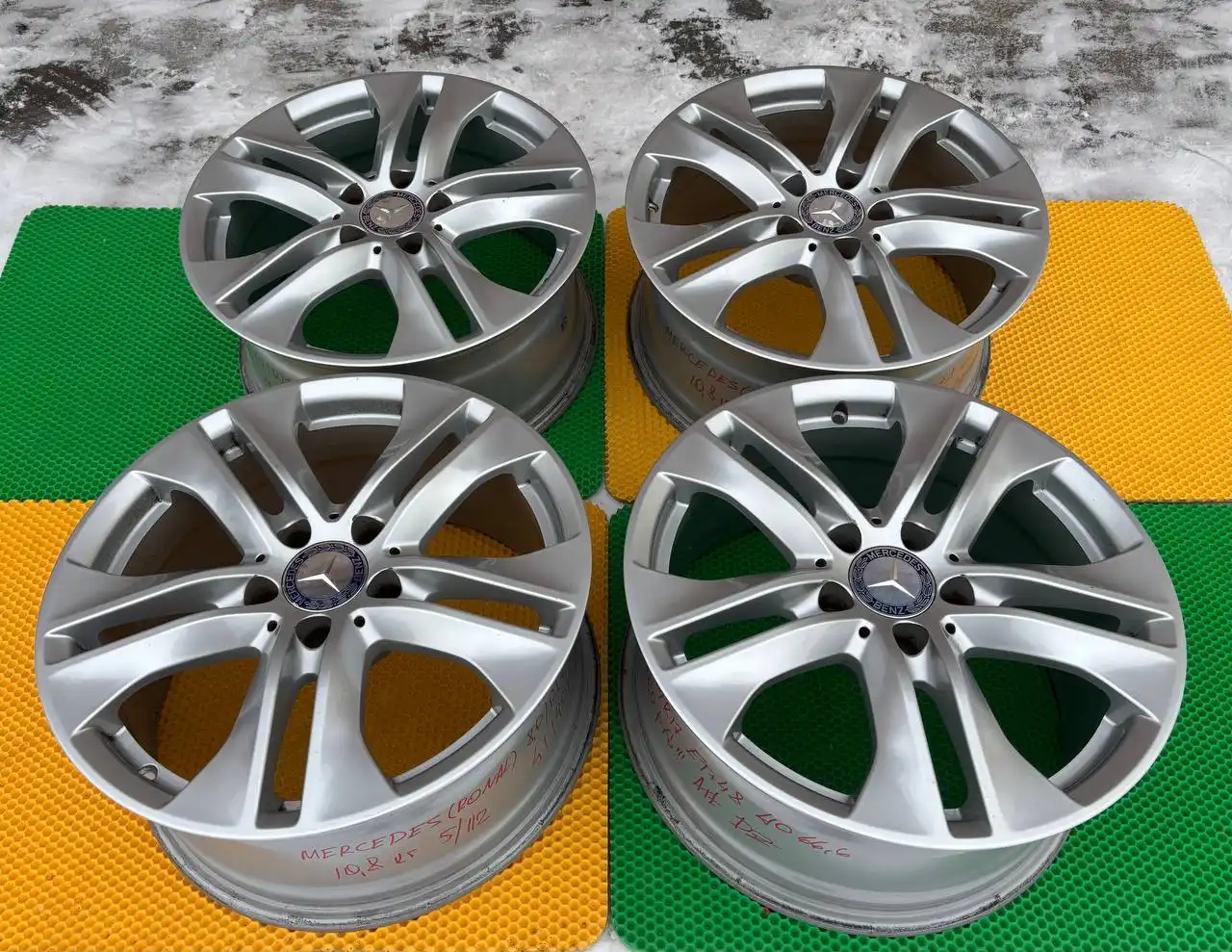 Диски Mercedes RONAL R17 5/112 из Японии