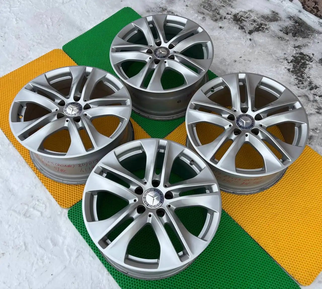 Диски Mercedes RONAL R17 5/112 из Японии