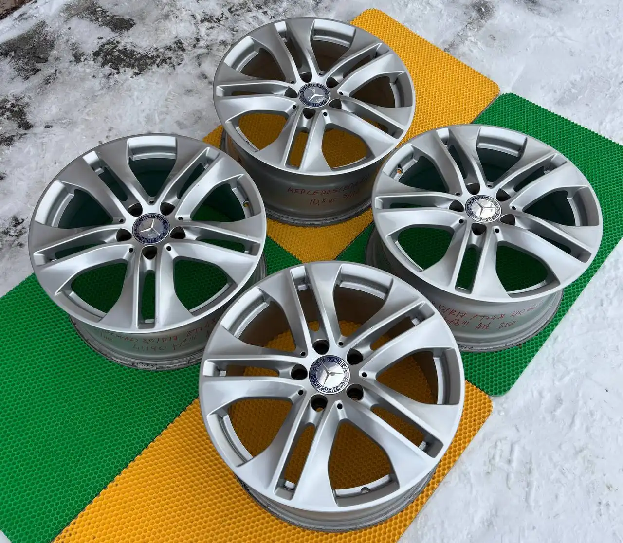 Диски Mercedes RONAL R17 5/112 из Японии