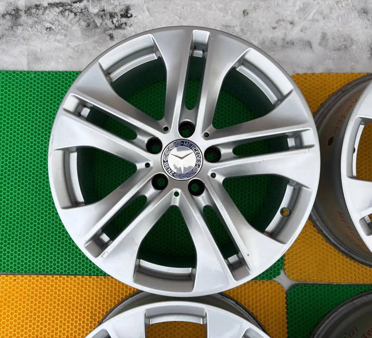 Диски Mercedes RONAL R17 5/112 из Японии