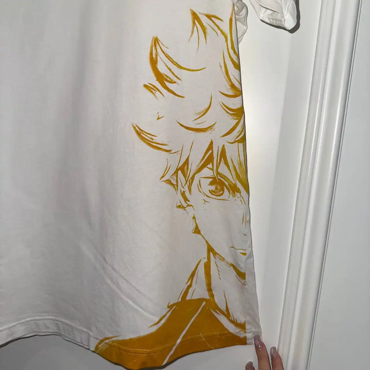 Футболка Uniqlo Haikyuu!! 2019 года, размер М - Футболки (Одежда) в Москва