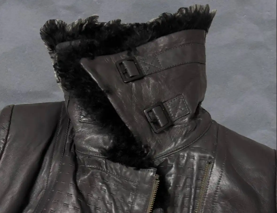 Дубленка из натурального меха и кожи размер 42 (XS-S) - Верхняя одежда (Одежда) в Москва