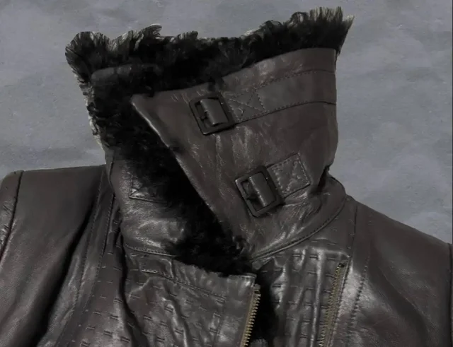 Дубленка из натурального меха и кожи размер 42 (XS-S) - Верхняя одежда в Москва