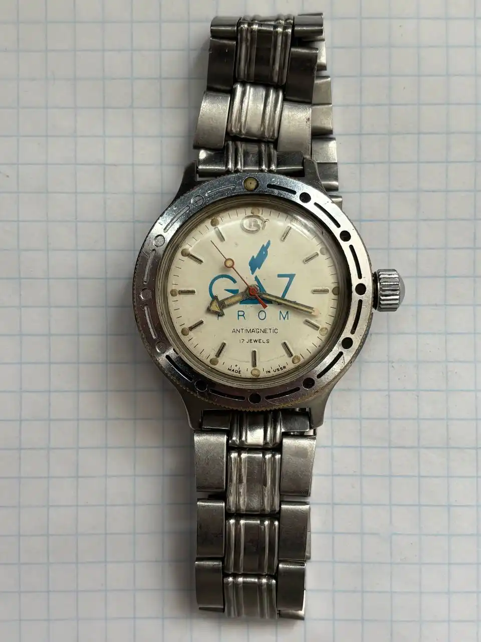 Продажа механических часов Амфибия «Газпром» - Барахолка в Москва