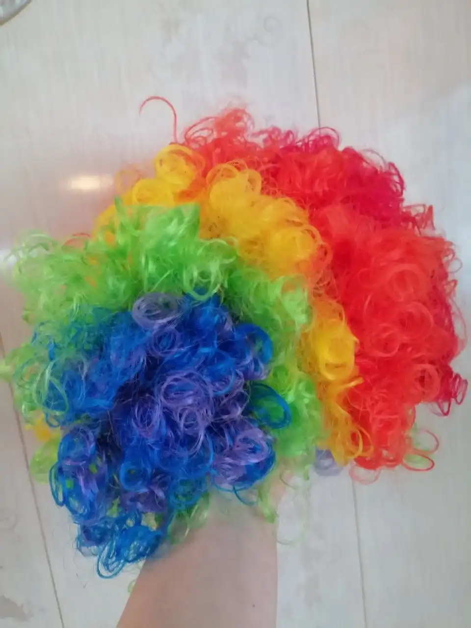 Парик и нос клоуна для детского утренника - Карнавальные костюмы и аксессуары (Хобби и отдых) в Москва