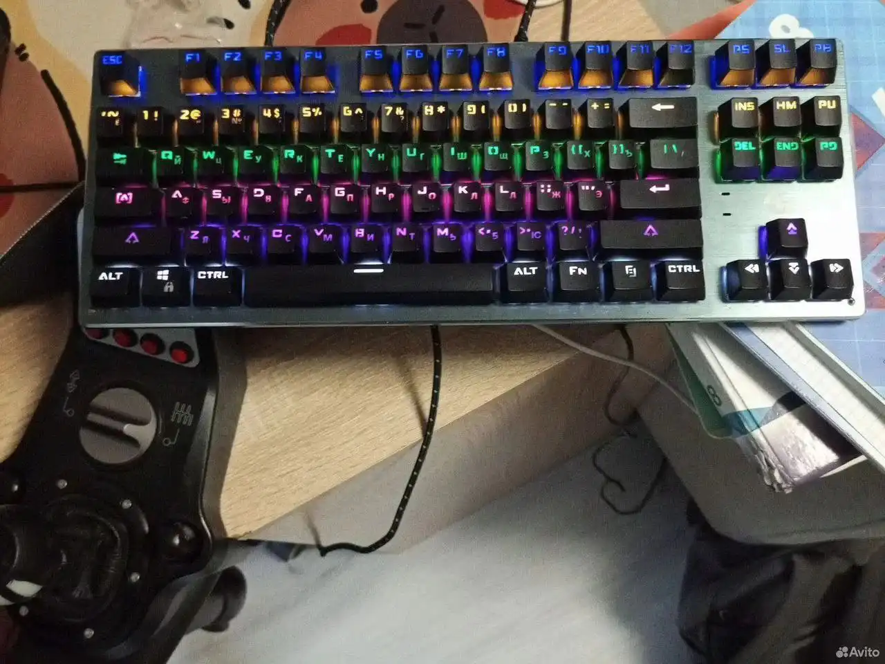 Клавиатура игровая с подсветкой - Компьютерная периферия (Электроника) в Москва