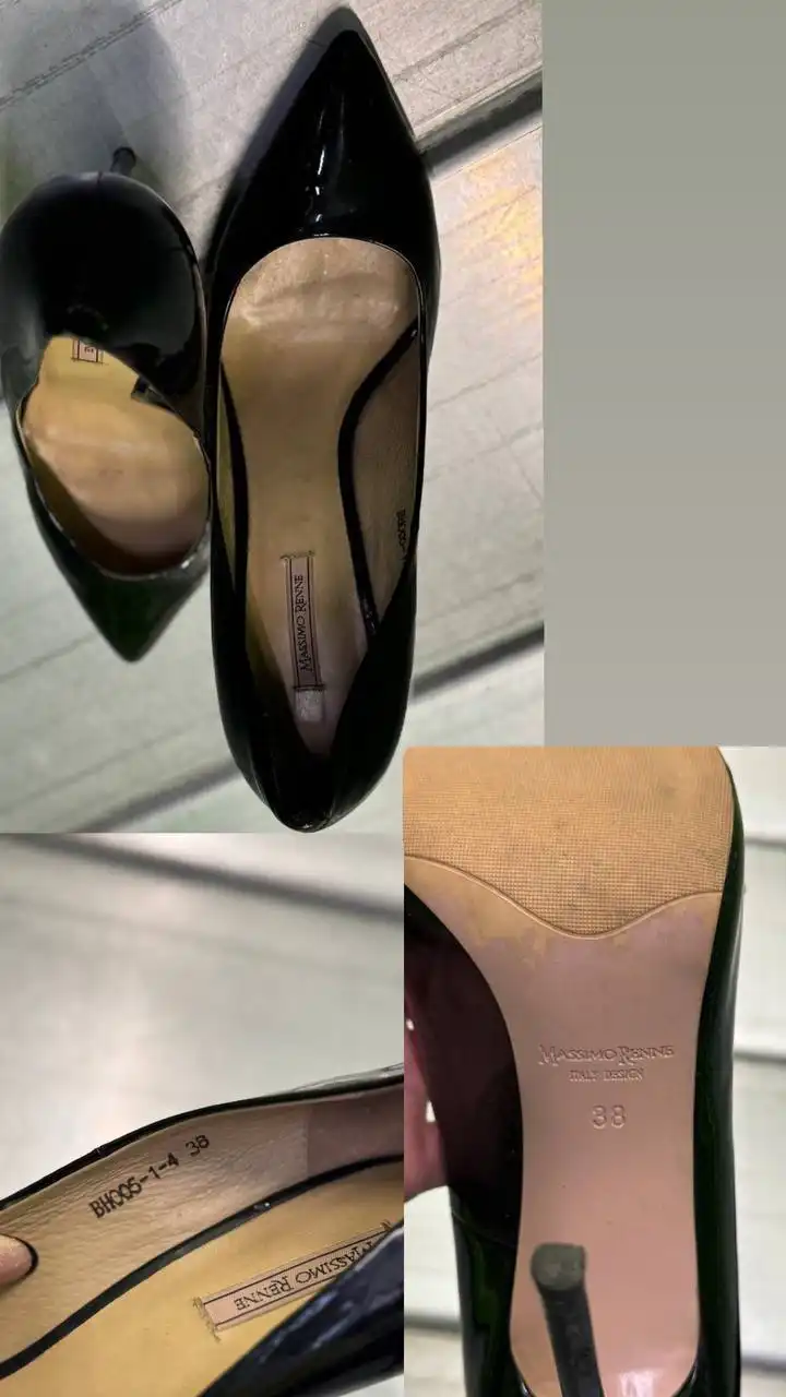 Туфли Massimo Renne лаковые на шпильке 38 размер - Обувь (Одежда) в Москва