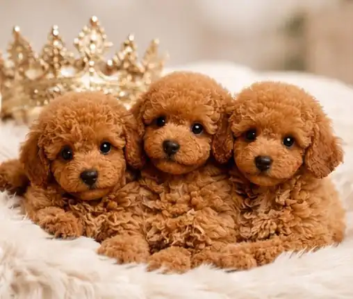 Продажа рыжих королевских пуделей с документами РКФ - Собаки (Животные) в Москва