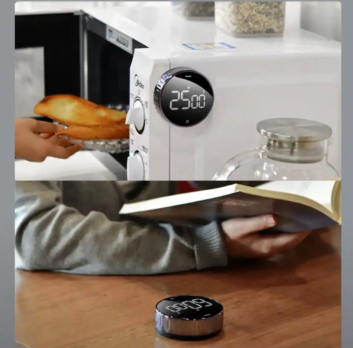 Продам новый магнитный кухонный таймер Baseus - Кухонные гаджеты (Электроника) в Москва