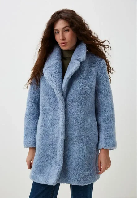 Шуба MATU новая, стриженая овечья шерсть - Подарки в Москва