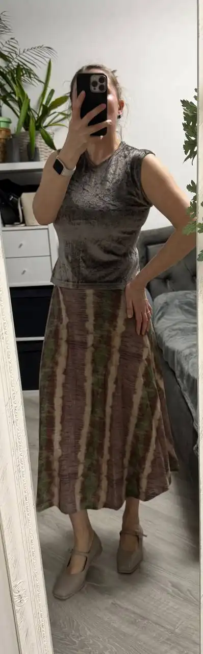 Юбка итальянская струящаяся размер S - Юбки (Одежда) в Зеленоград