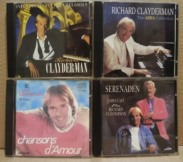 Коллекция из 4 CD дисков Richard Clayderman - Рюкзаки в Москва