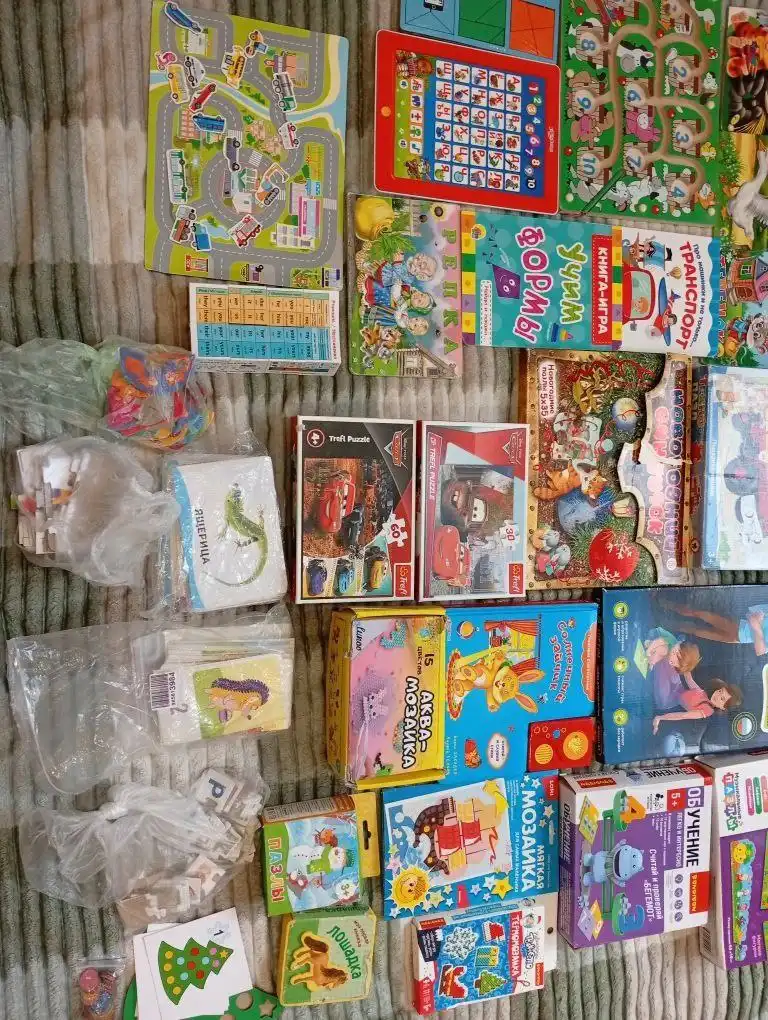 Развивающие игры и книги для детей до 3 лет - Товары для детей (Барахолка) в Москва