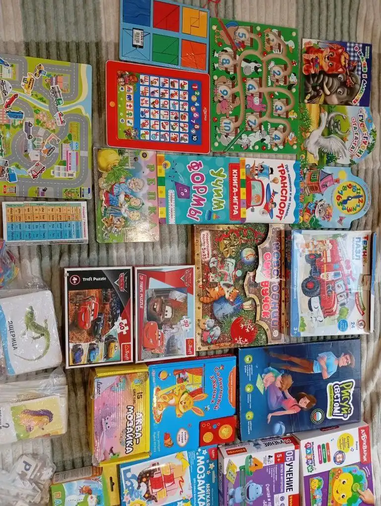 Развивающие игры и книги для детей до 3 лет - Товары для детей (Барахолка) в Москва