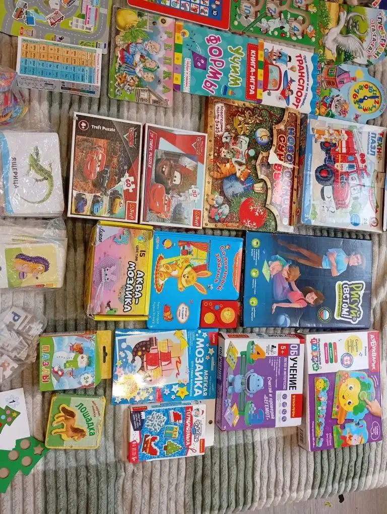 Развивающие игры и книги для детей до 3 лет - Товары для детей (Барахолка) в Москва