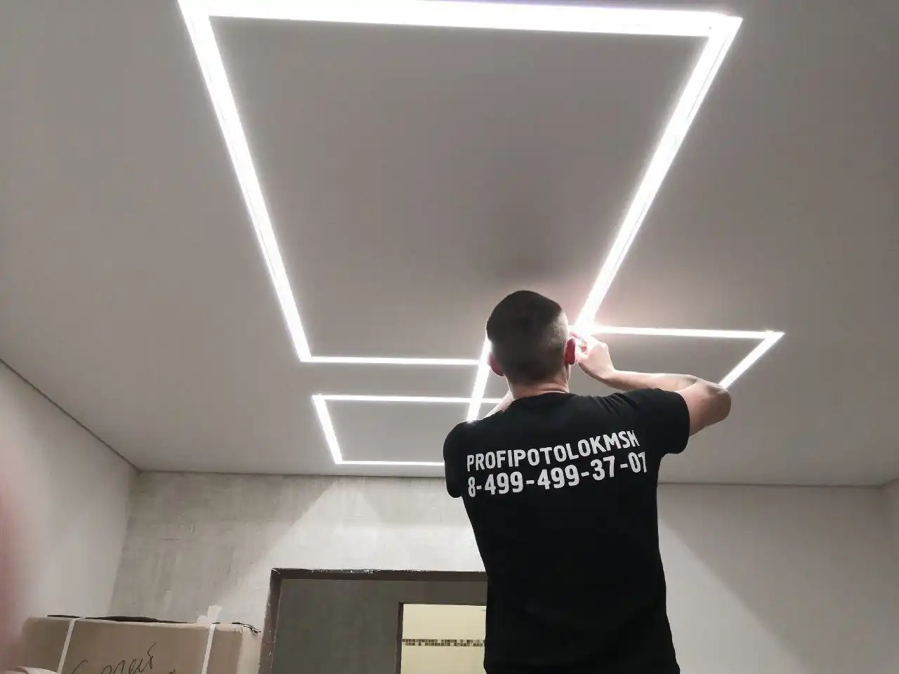 Профессиональные натяжные потолки любой сложности - Услуги в Москва