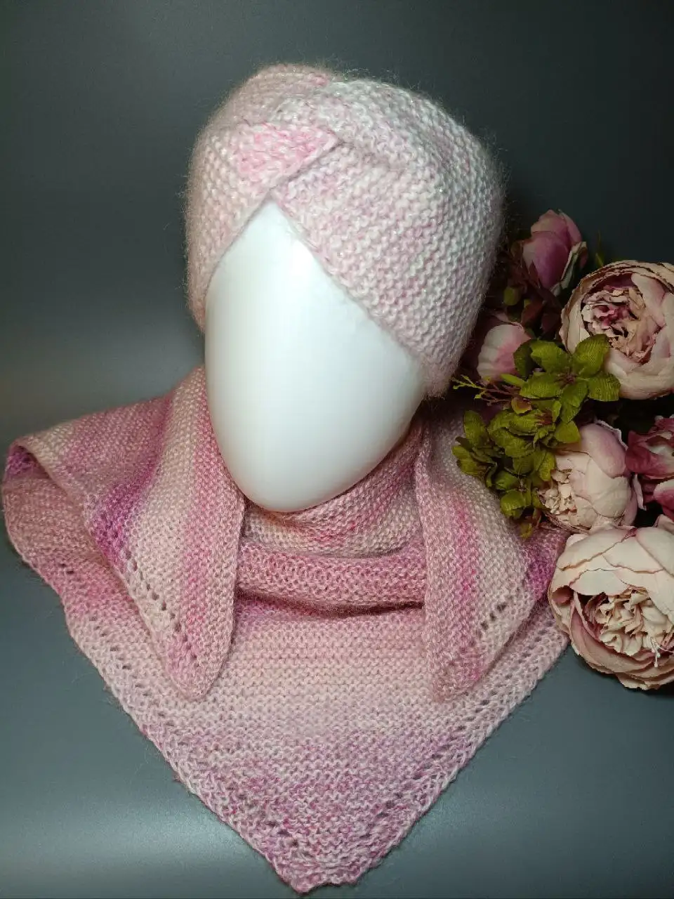 Продам комплект ручной работы из мохера и ангоры - Барахолка в Москва