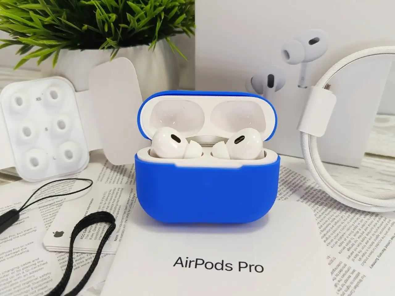 AirPods Pro 2 Type-C с шумоподавлением - Наушники (Электроника) в Москва