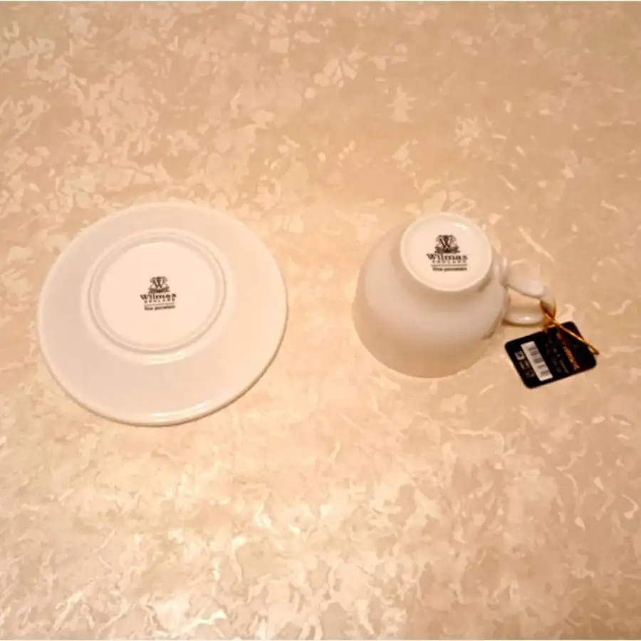 Чайная пара Wilmax England фарфоровая 200 мл - Посуда (Барахолка) в Москва