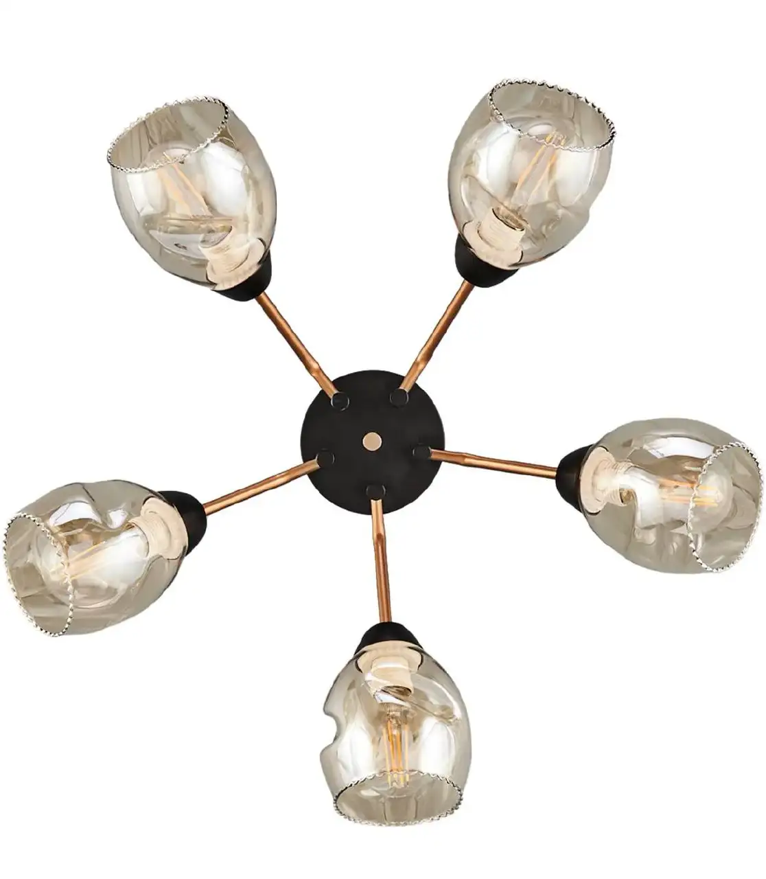 Потолочная люстра из 5 рожков новая в упаковке - Освещение (Барахолка) в Москва