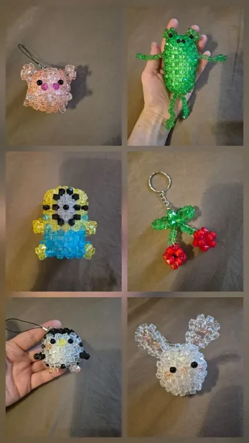 Брелки подвески игрушки фигурки из бусин - Техника и электроника в Москва