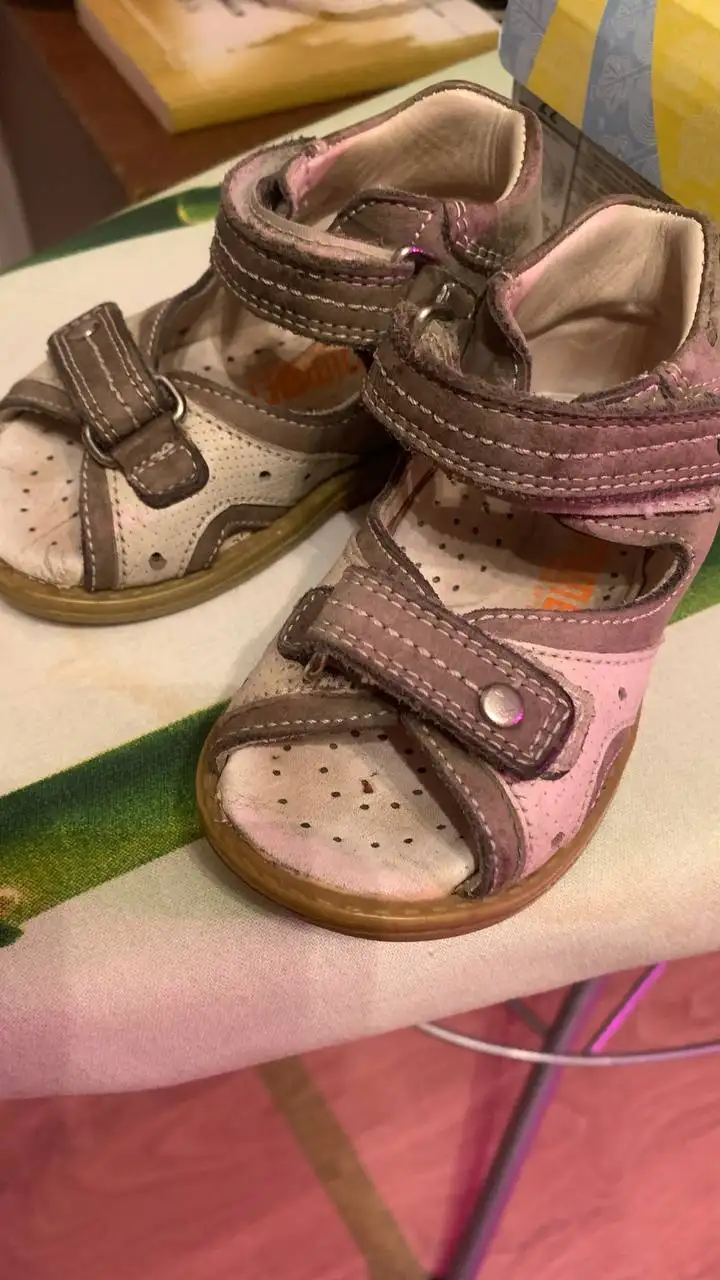 Босоножки бежевые и капика - Обувь (Одежда) в Москва