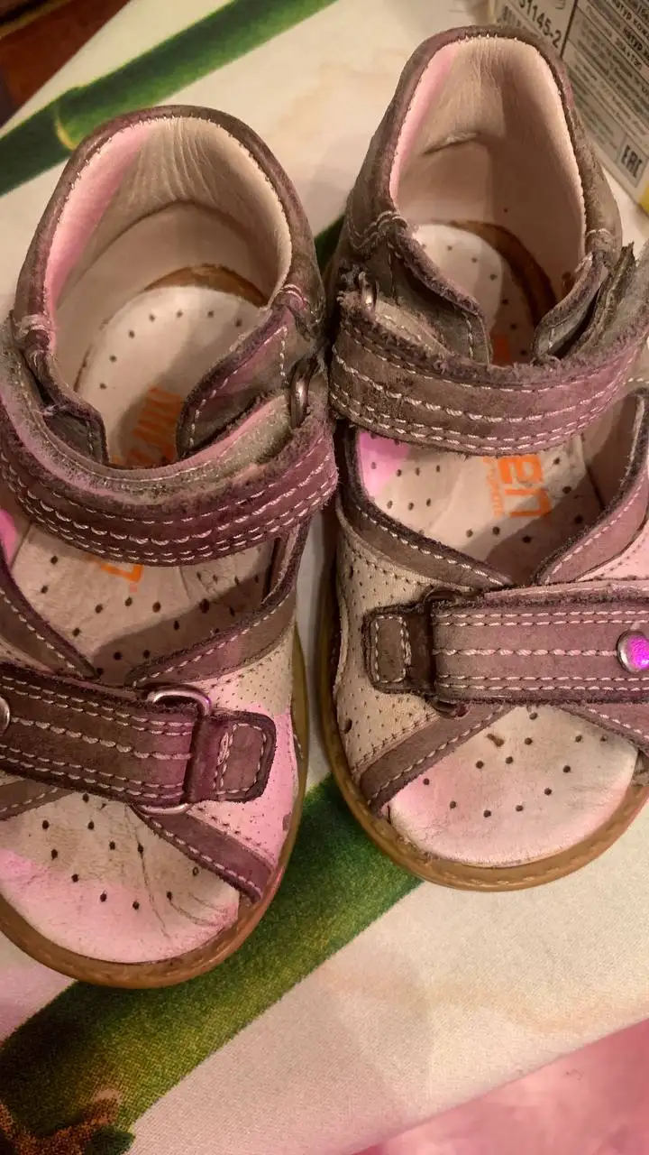 Босоножки бежевые и капика - Обувь (Одежда) в Москва