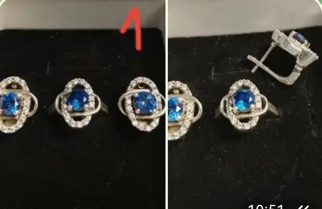 Комплекты серег и колец с натуральными камнями - Контейнеры в Москва