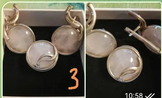 Комплекты серег и колец с натуральными камнями - Барахолка в Москва