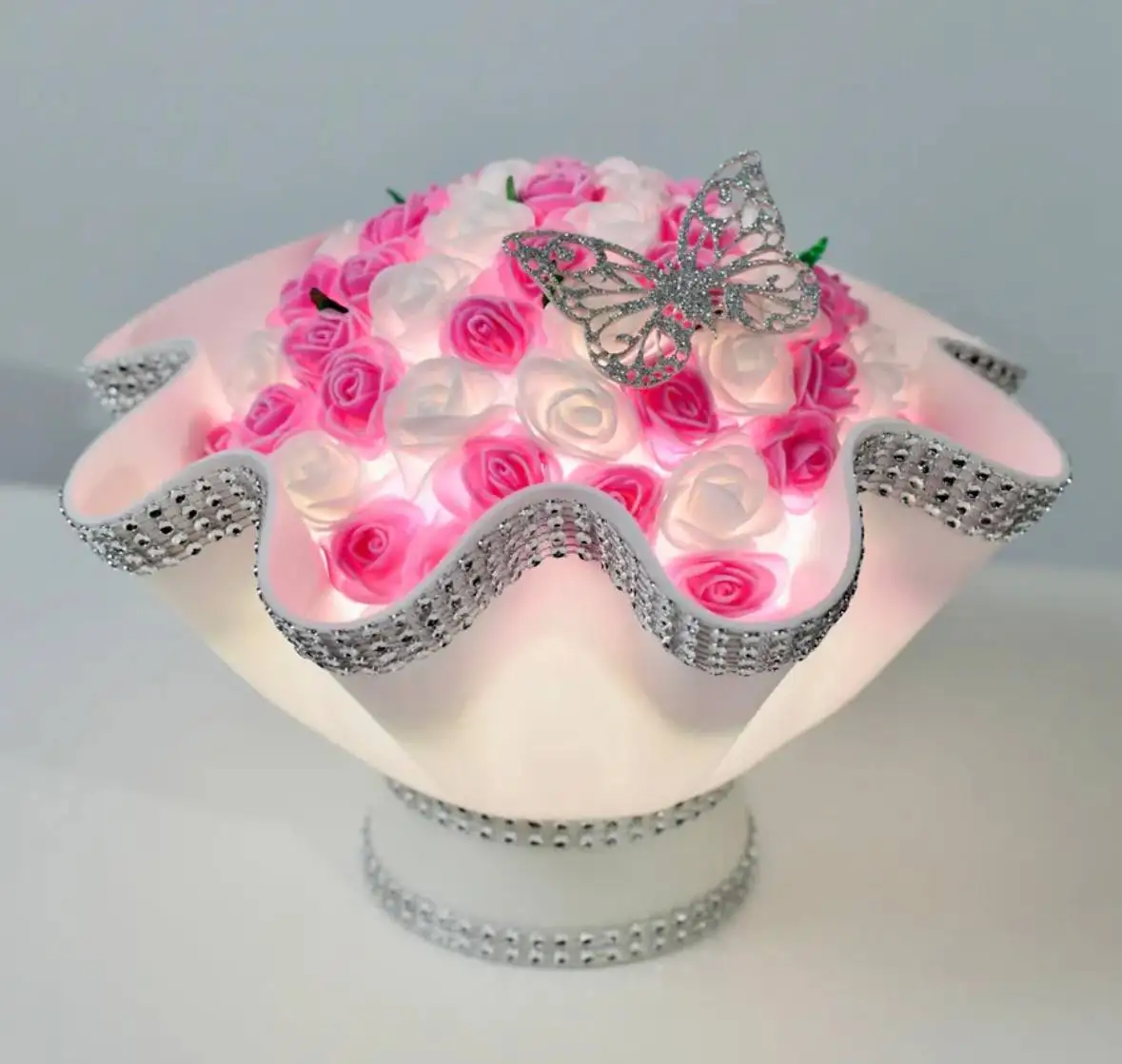 Подарочный светильник в виде букета роз - Барахолка в Москва