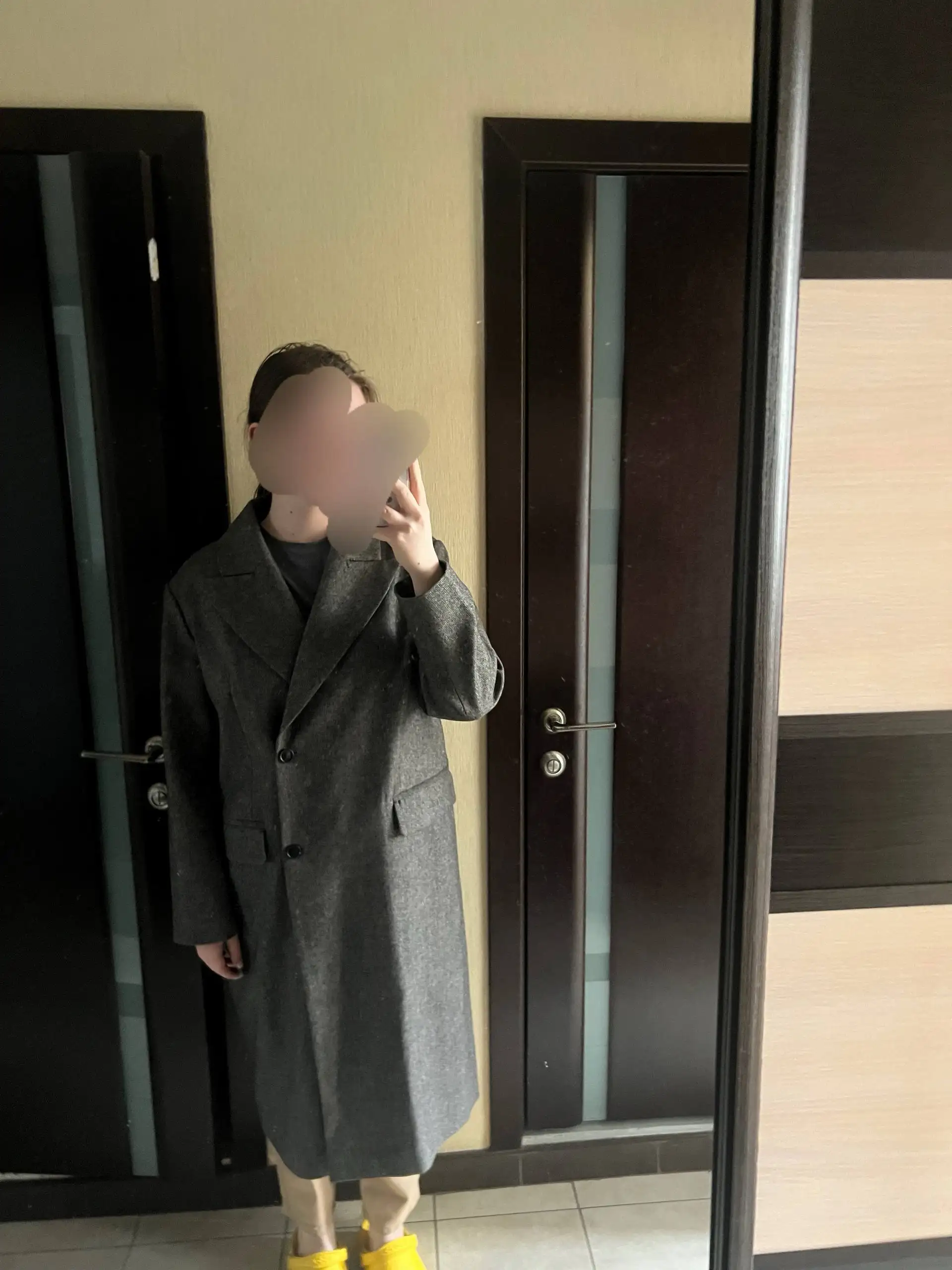 Женское пальто BELUCCI серое демисезонное - Верхняя одежда (Одежда) в Москва