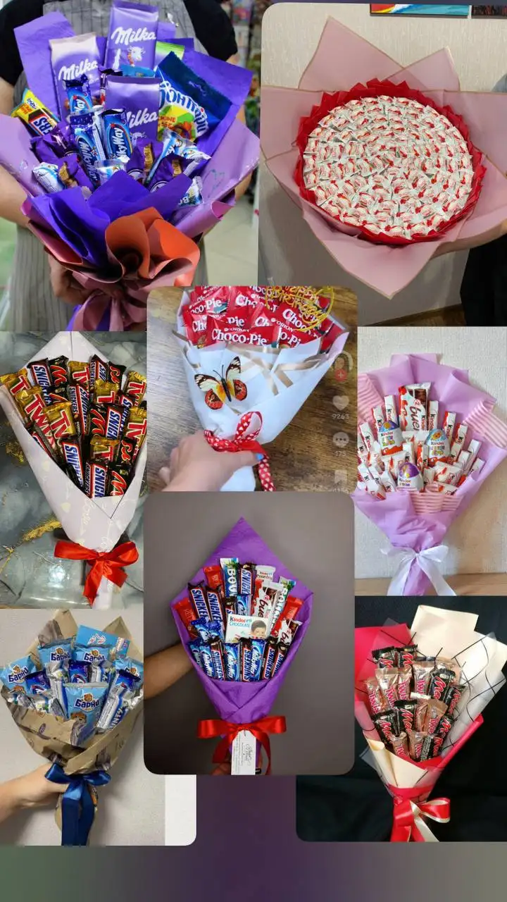 Букеты из шоколадок — сладкий подарок, который удивляет! - Барахолка в Москва